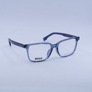 Hugo Boss BOSS 1480/F 0KB7 00 Eyeglasses Transparent Grey Square 55mm Frame